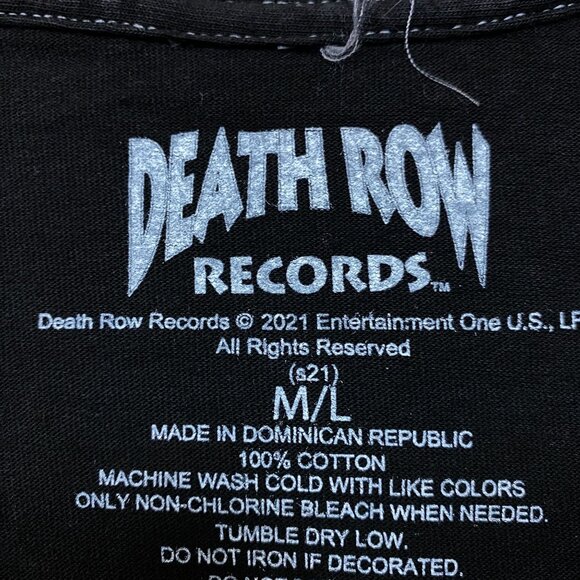 Death Row Records Snoop Doggy Dogg Gin & Juice Rap Tee M/L - Picture 4 of 4